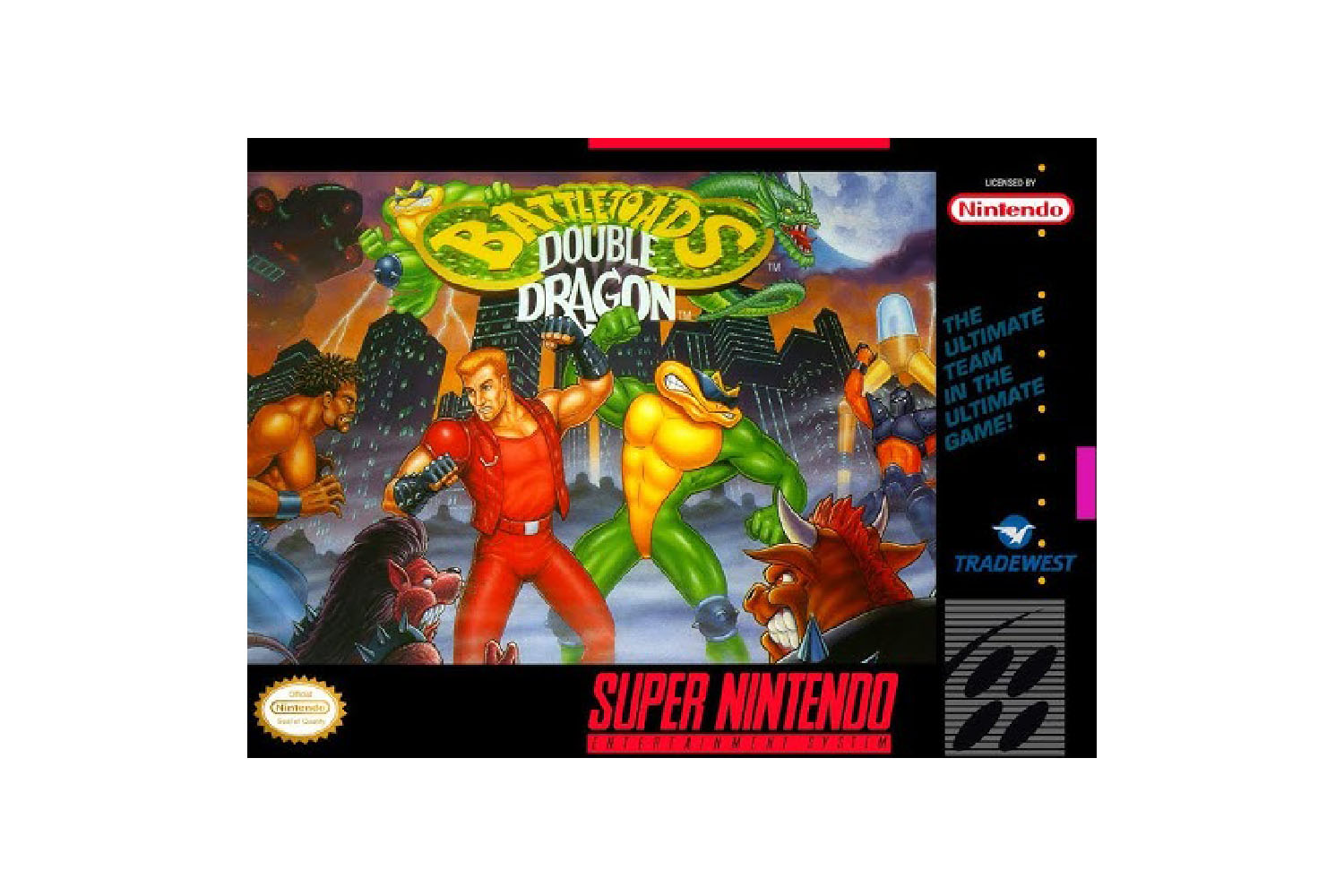 Battletoads e Double Dragon snes